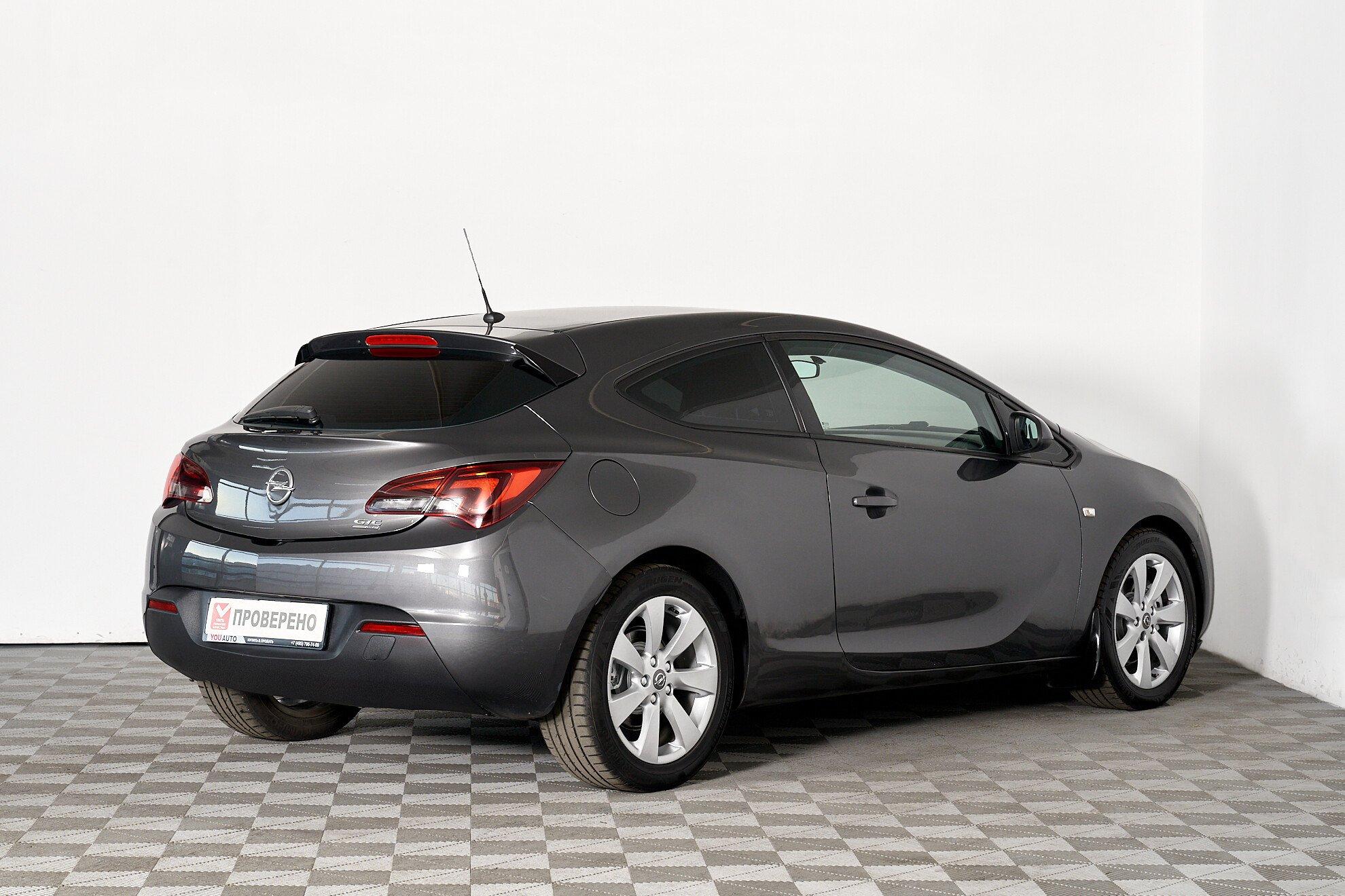 Opel Astra 2015, серый