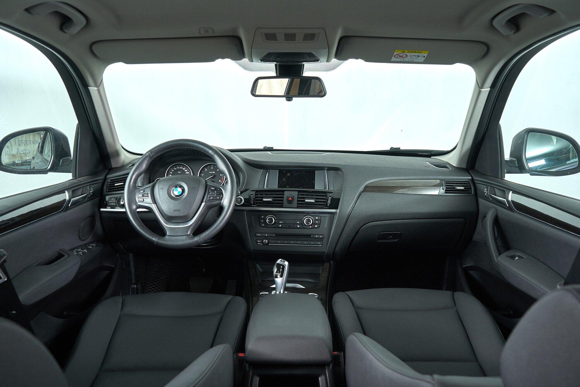 BMW X3 2016, синий