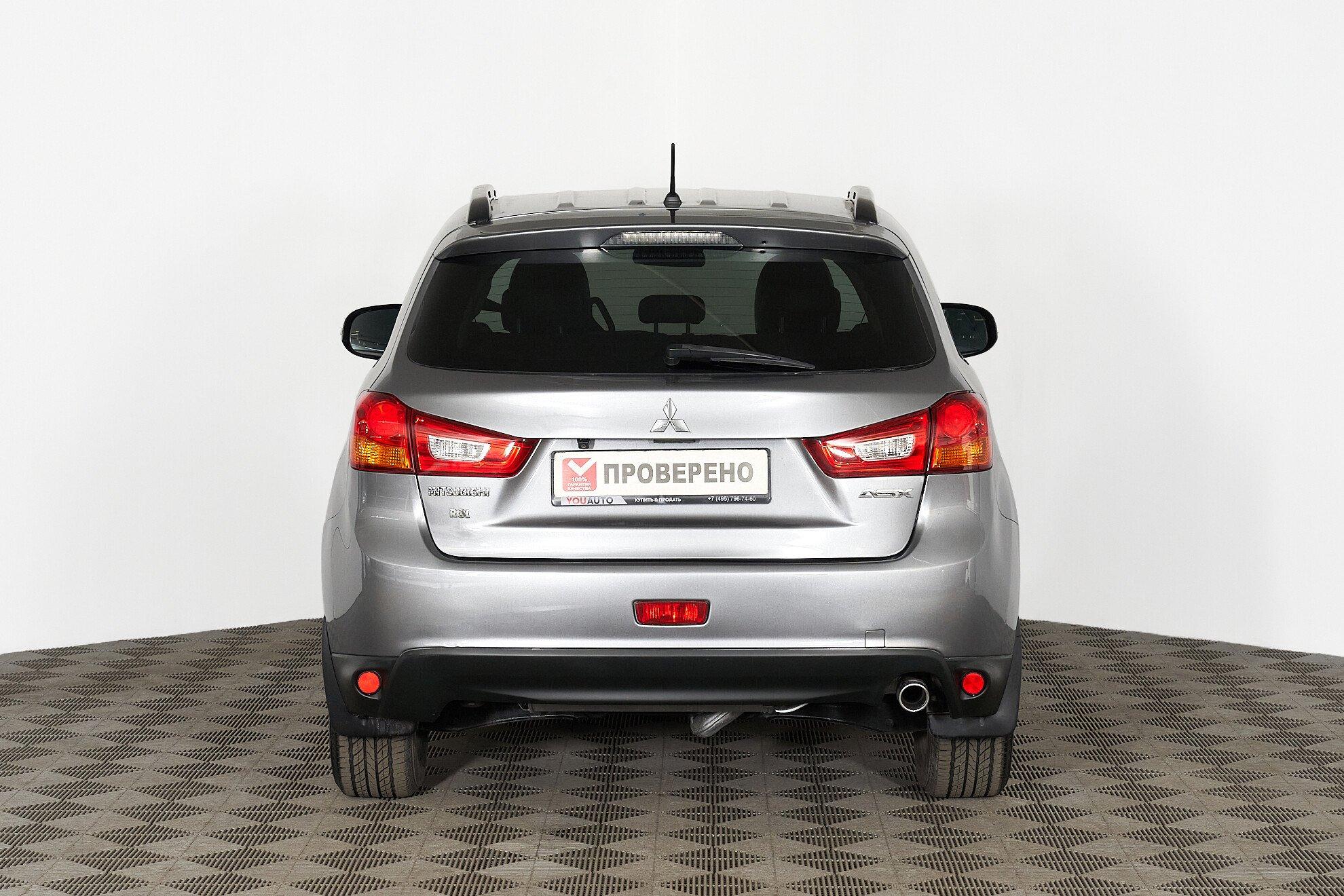 Mitsubishi ASX 2014, серый