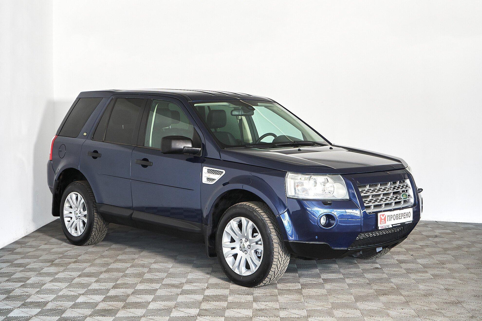 Land Rover Freelander 2010, синий