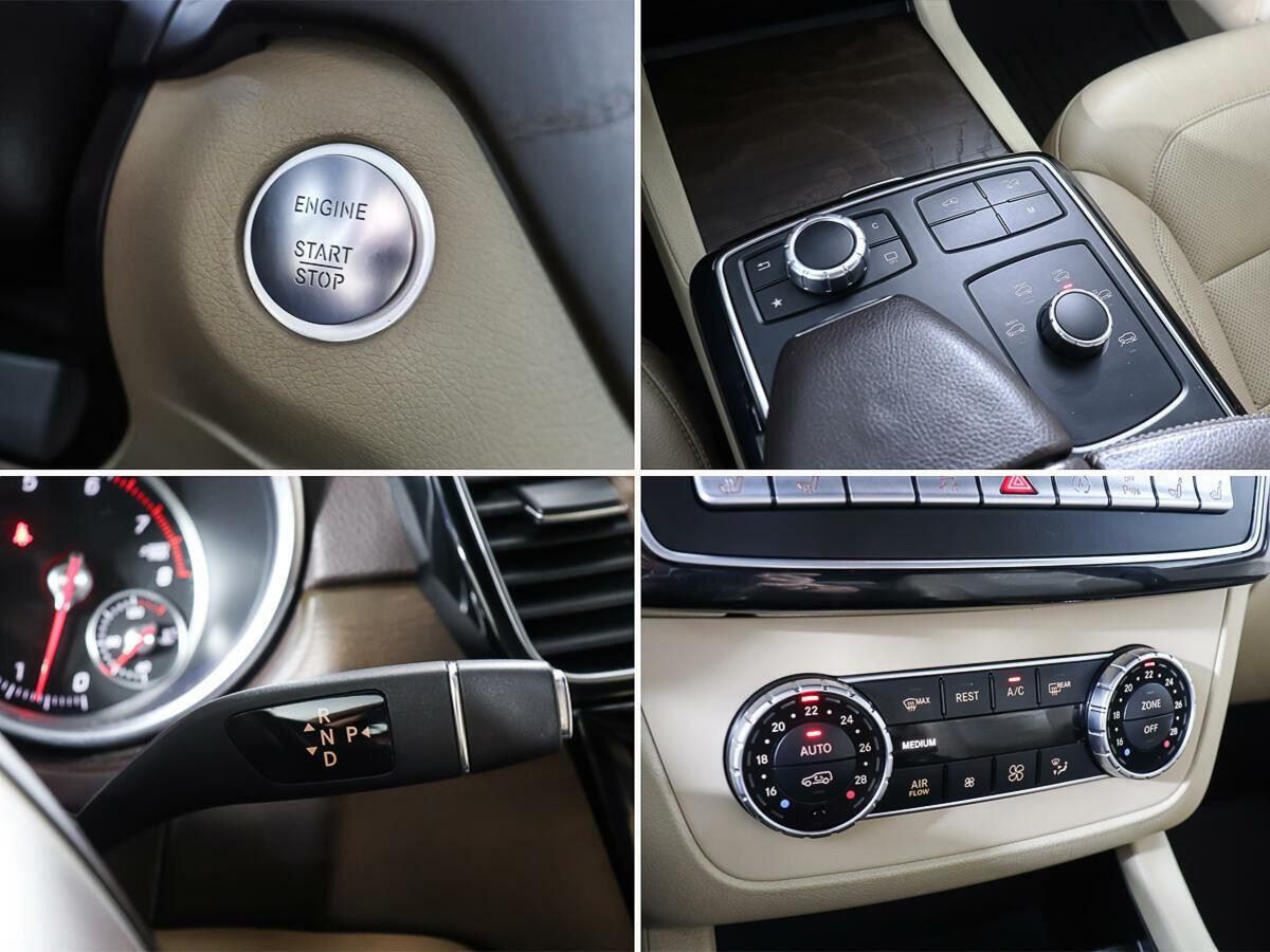 Mercedes-Benz GLS 2016, синий