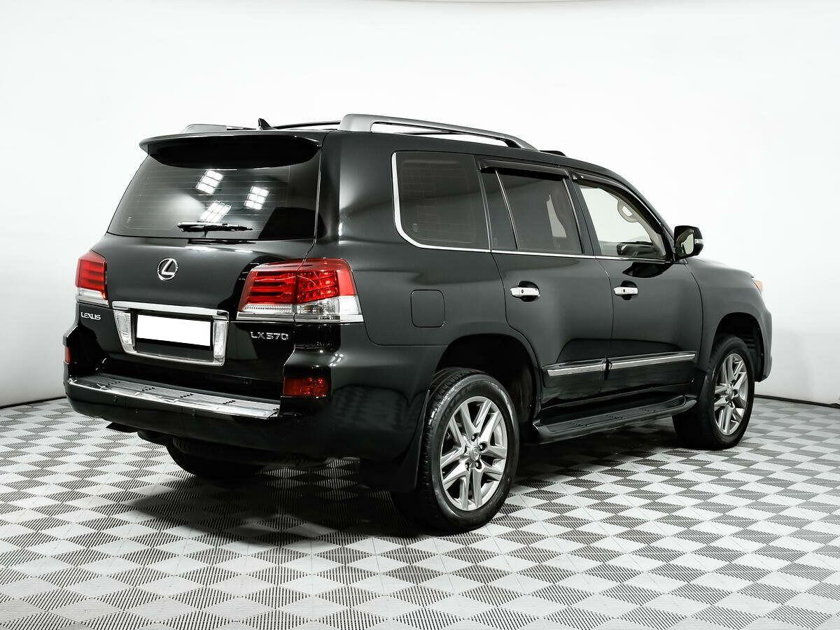 Lexus LX 2013, черный