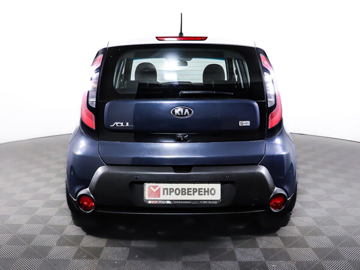 Kia Soul 2018, синий