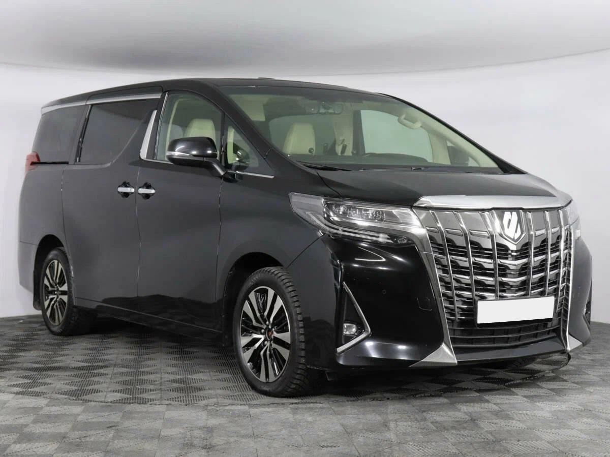 Toyota Alphard 2020, черный