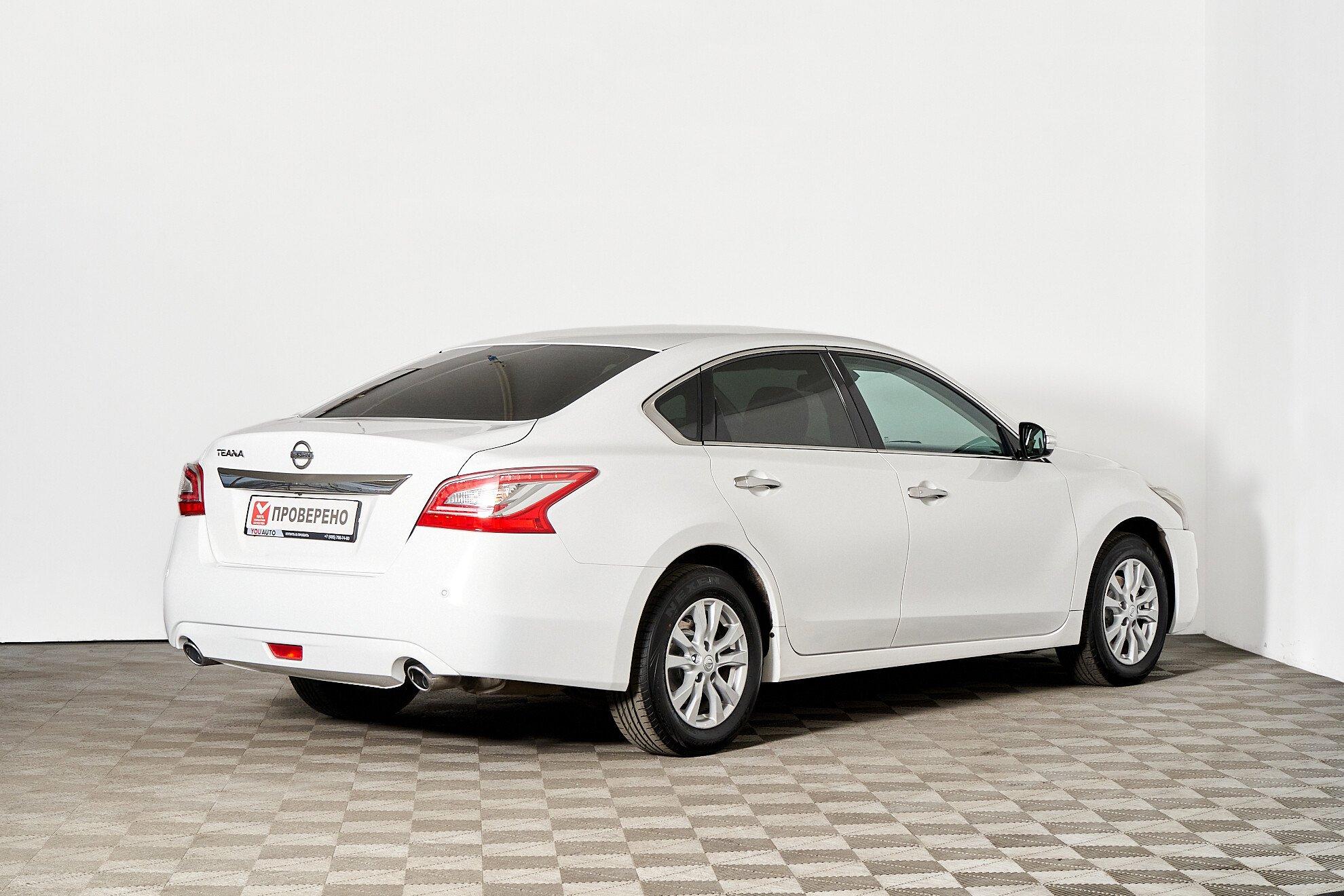 Nissan Teana 2014, белый