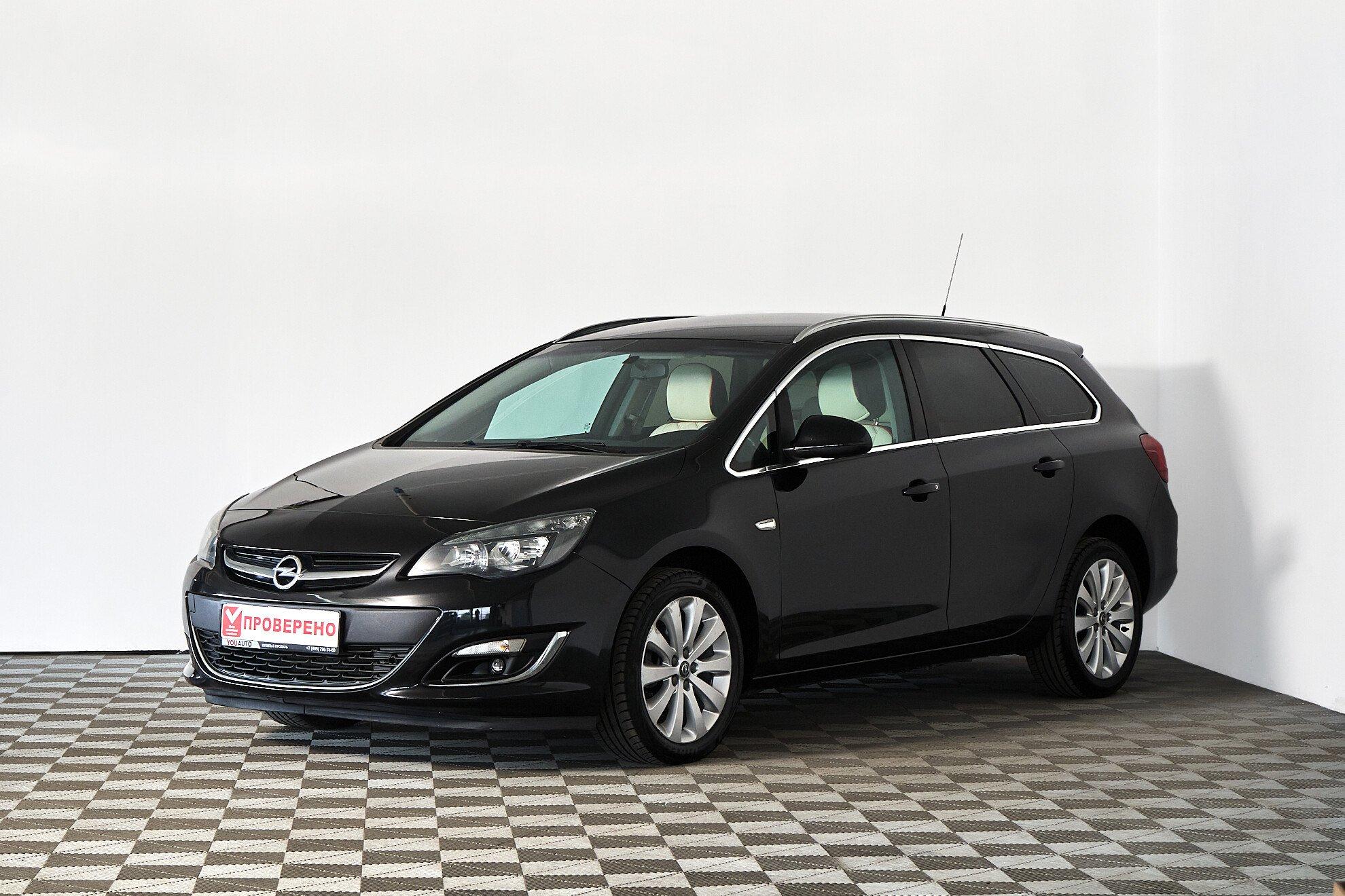 Opel Astra 2014, черный