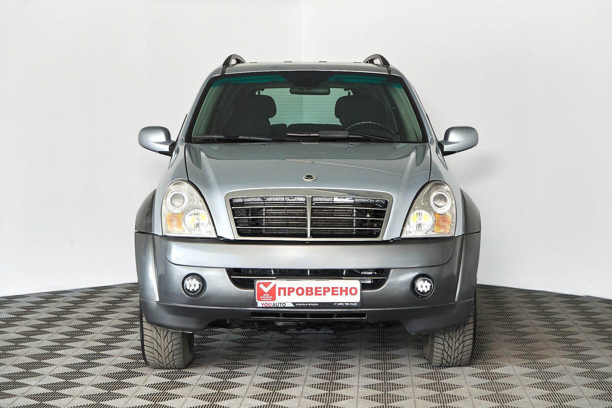 SsangYong Rexton 2007, серебряный