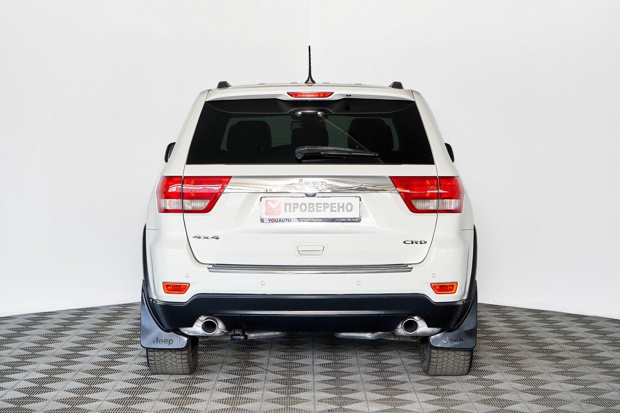 Jeep Grand Cherokee 2012, белый