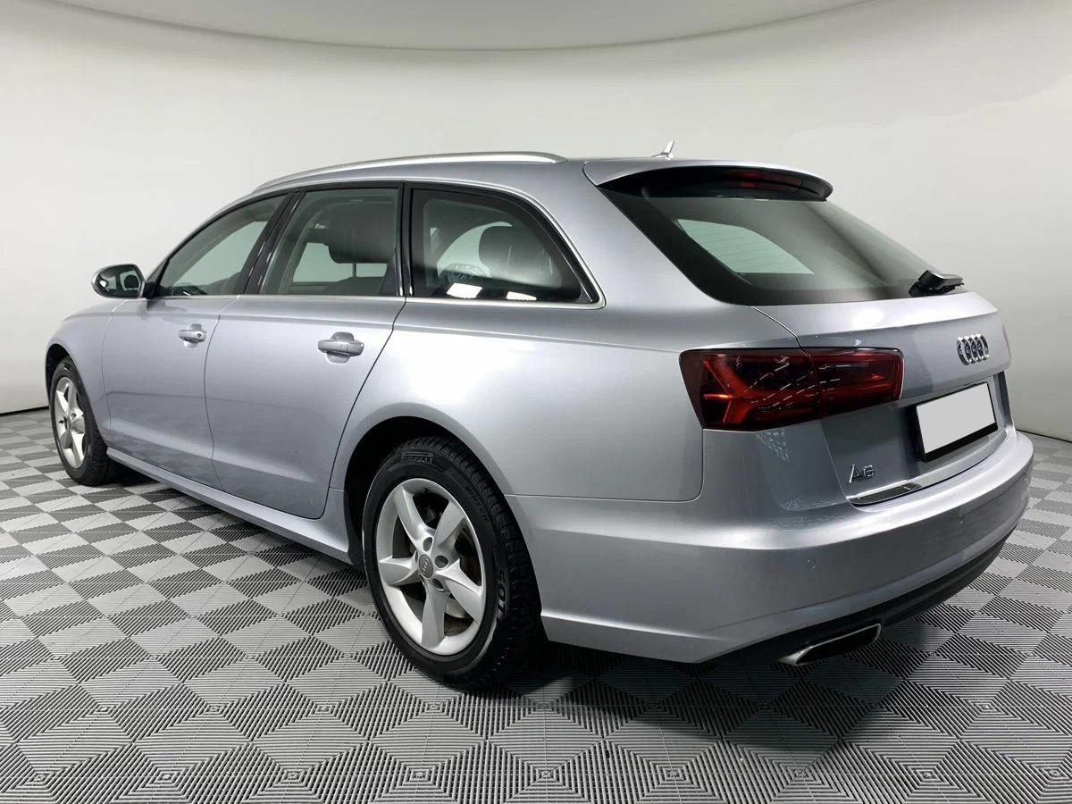 Audi A6 2017, серебряный