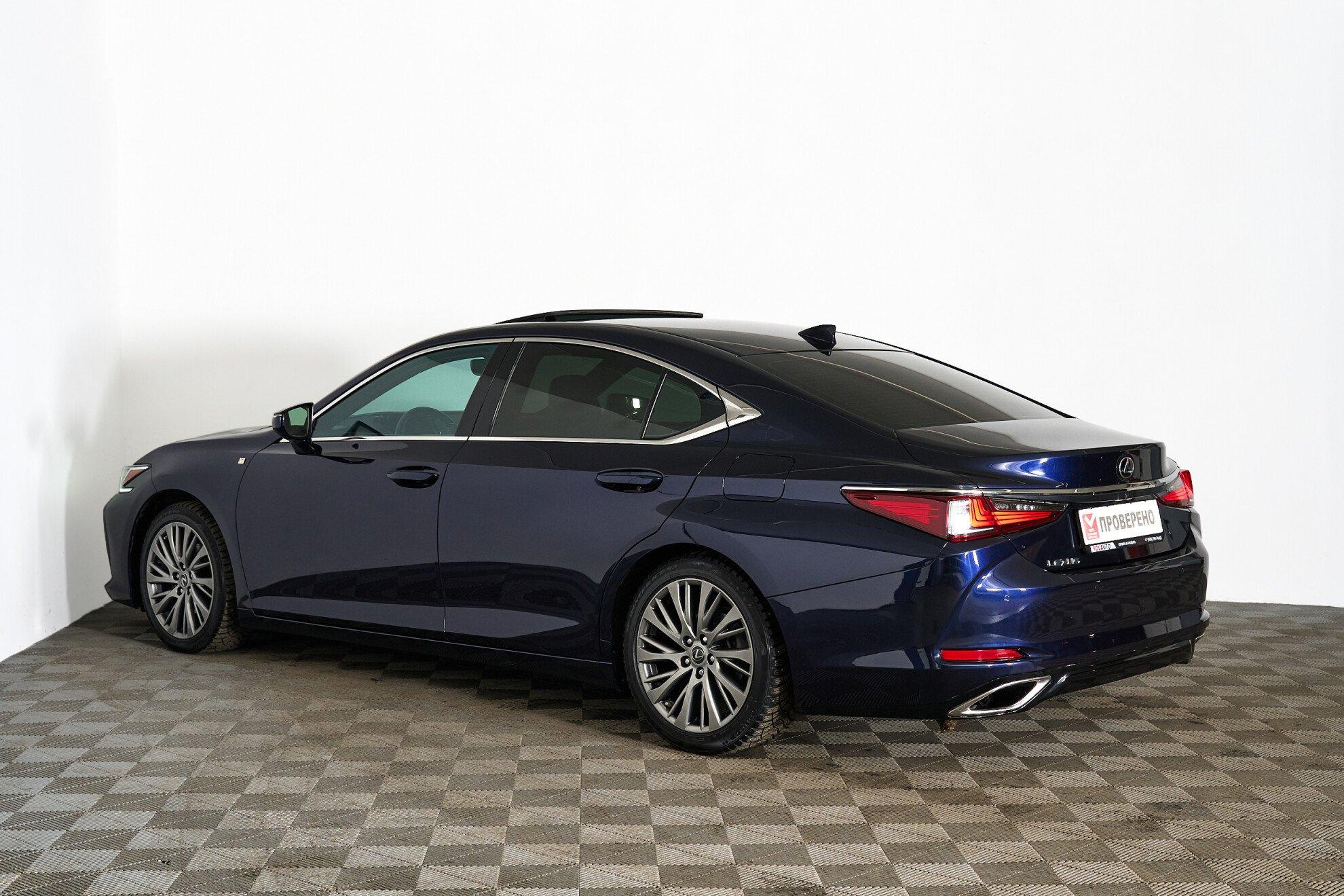 Lexus ES 2018, синий
