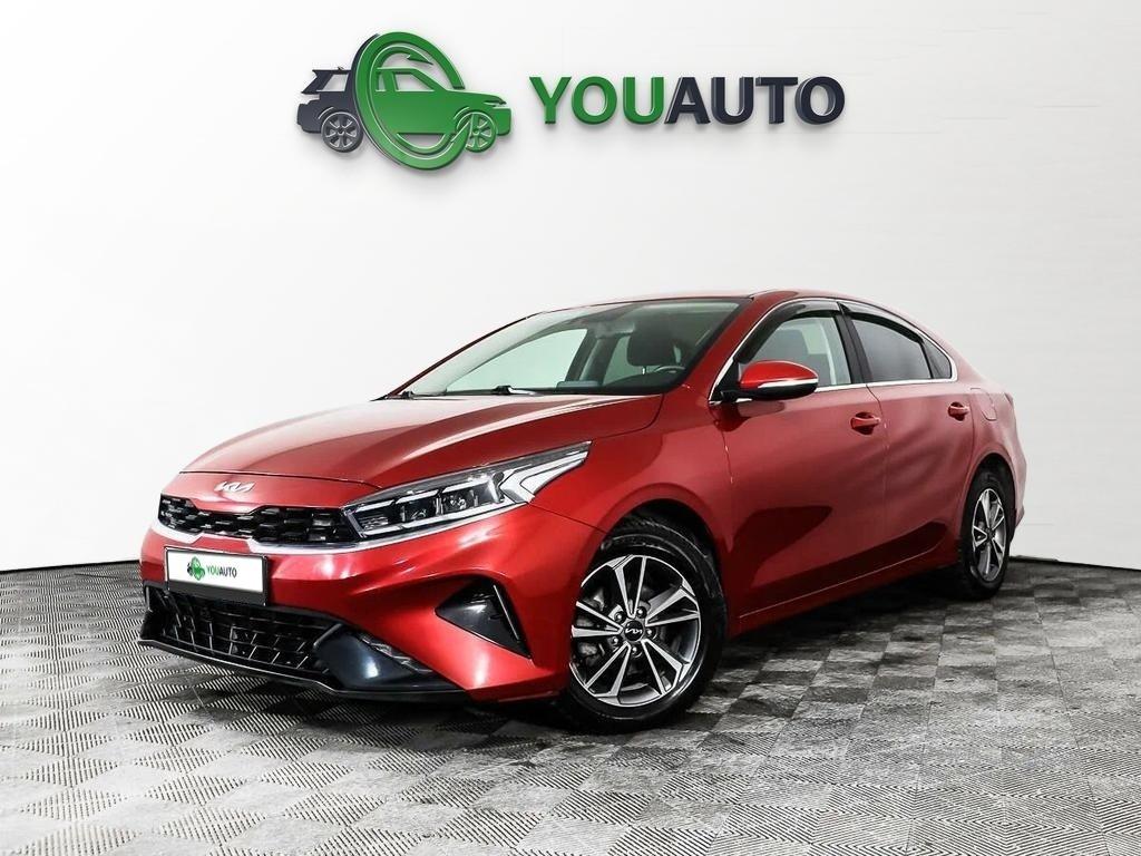 Kia Cerato 2021, красный