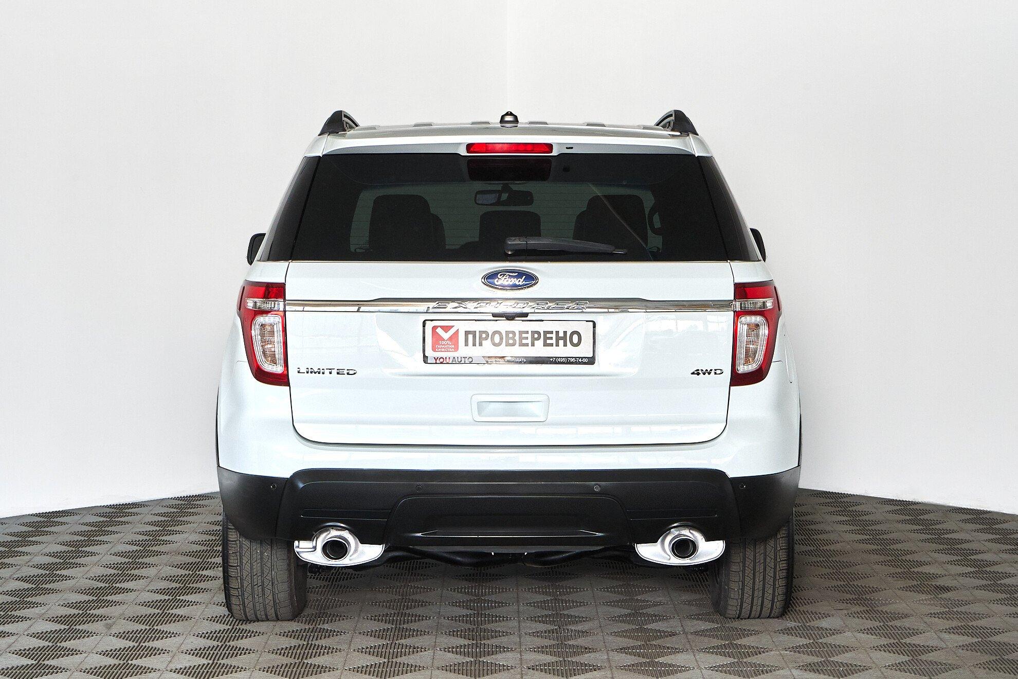Ford Explorer 2014, белый