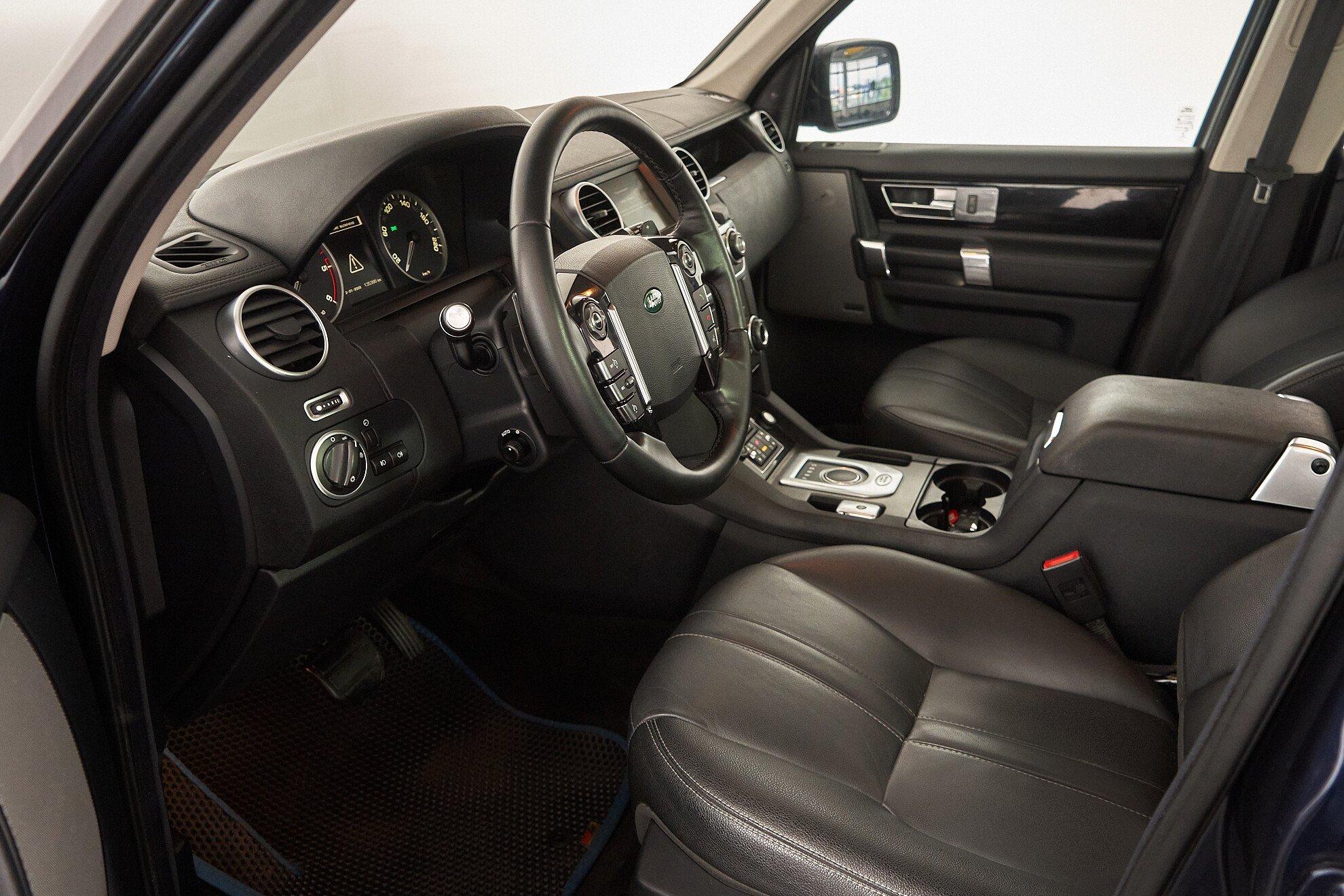Land Rover Discovery 2013, синий