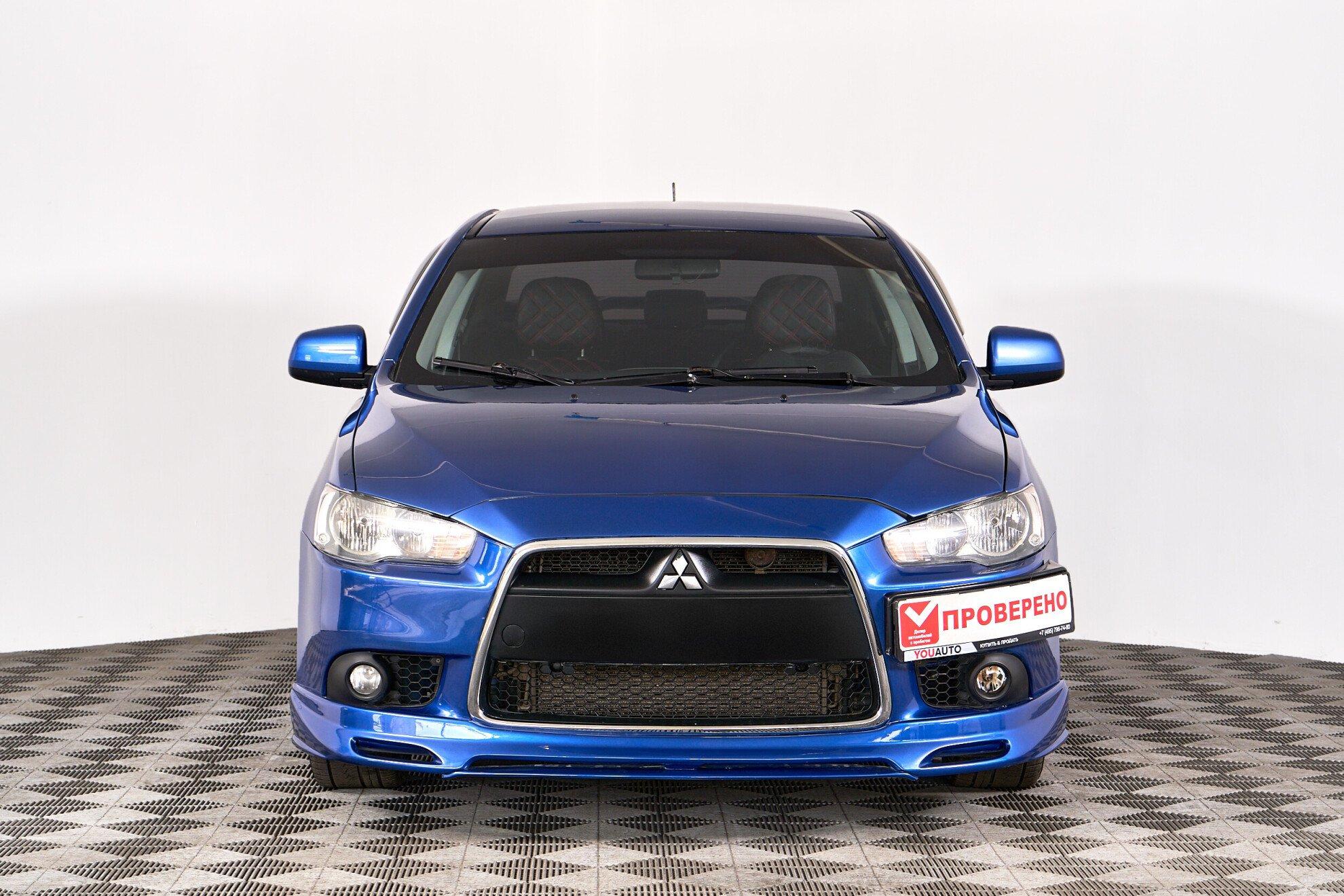Mitsubishi Lancer 2013, синий