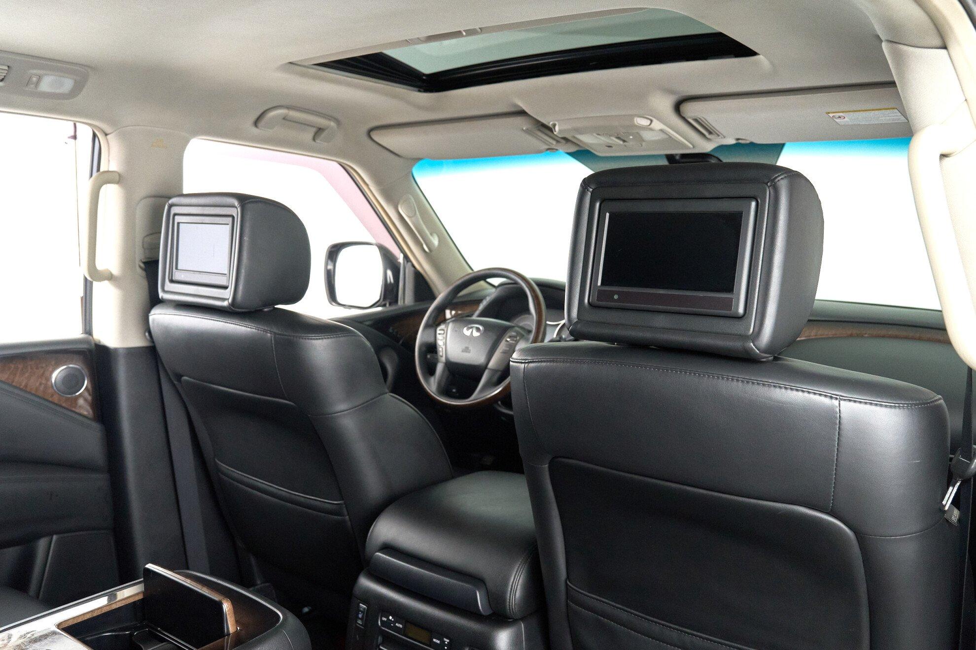 Infiniti QX80 2013, пурпурный