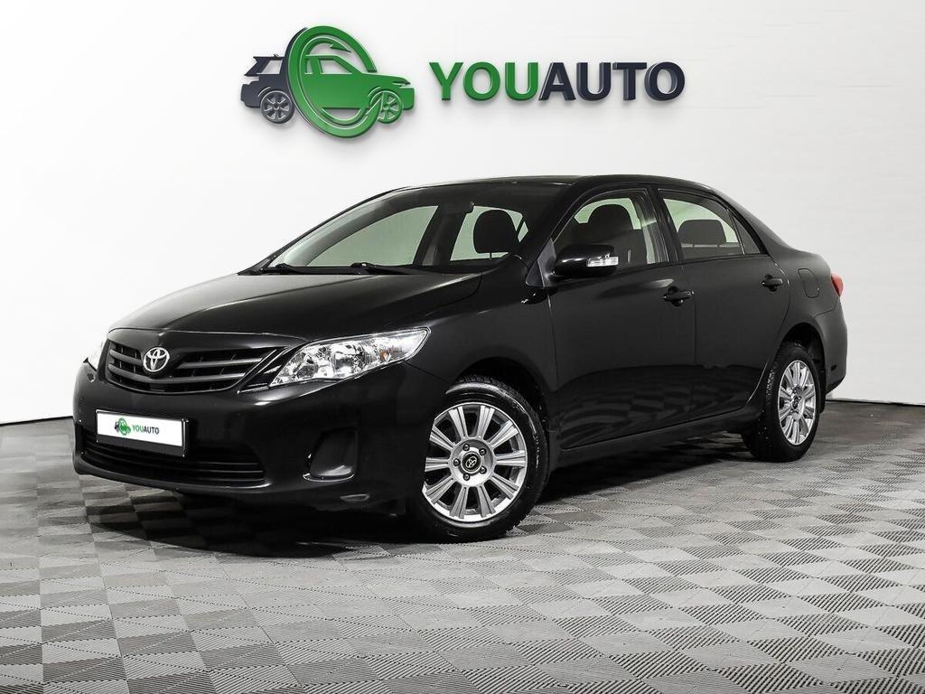 Toyota Corolla 2010, черный