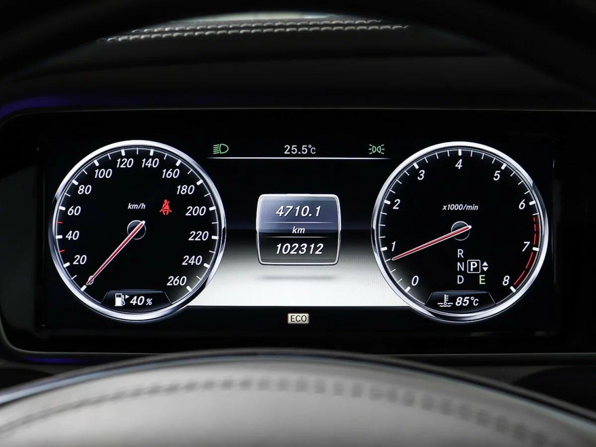 Mercedes-Benz S-Класс 2014, черный