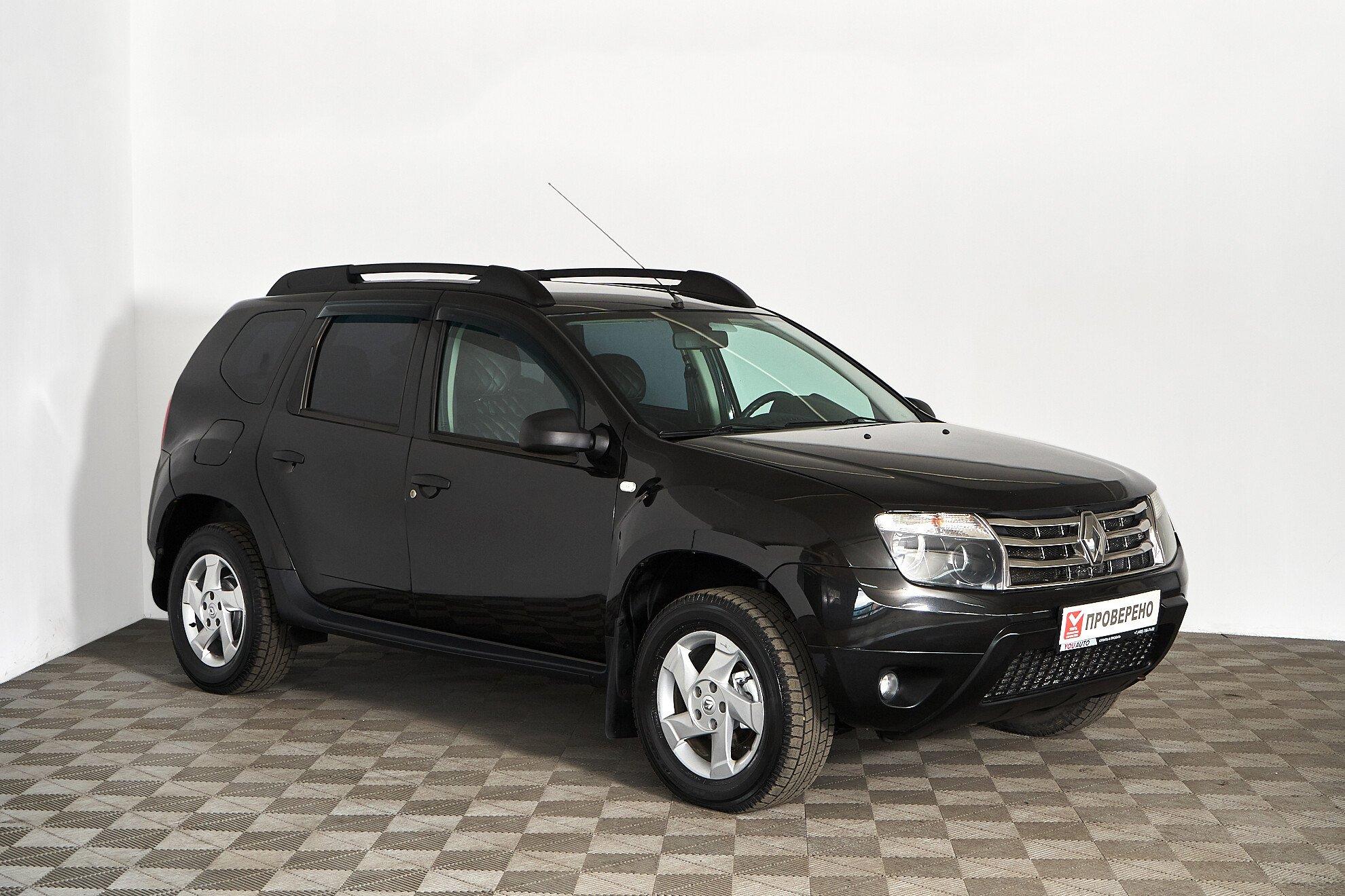 Renault Duster 2015, черный