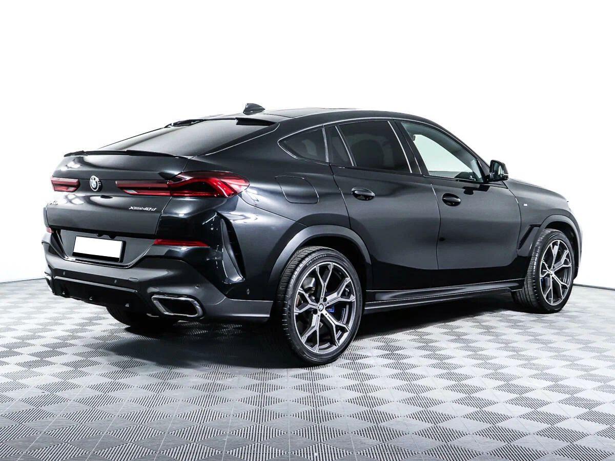 BMW X6 2020, черный