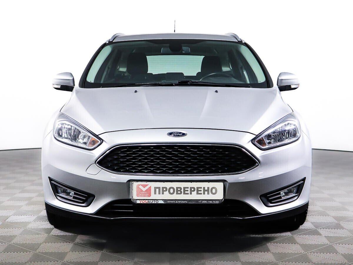 Ford Focus 2018, серебряный