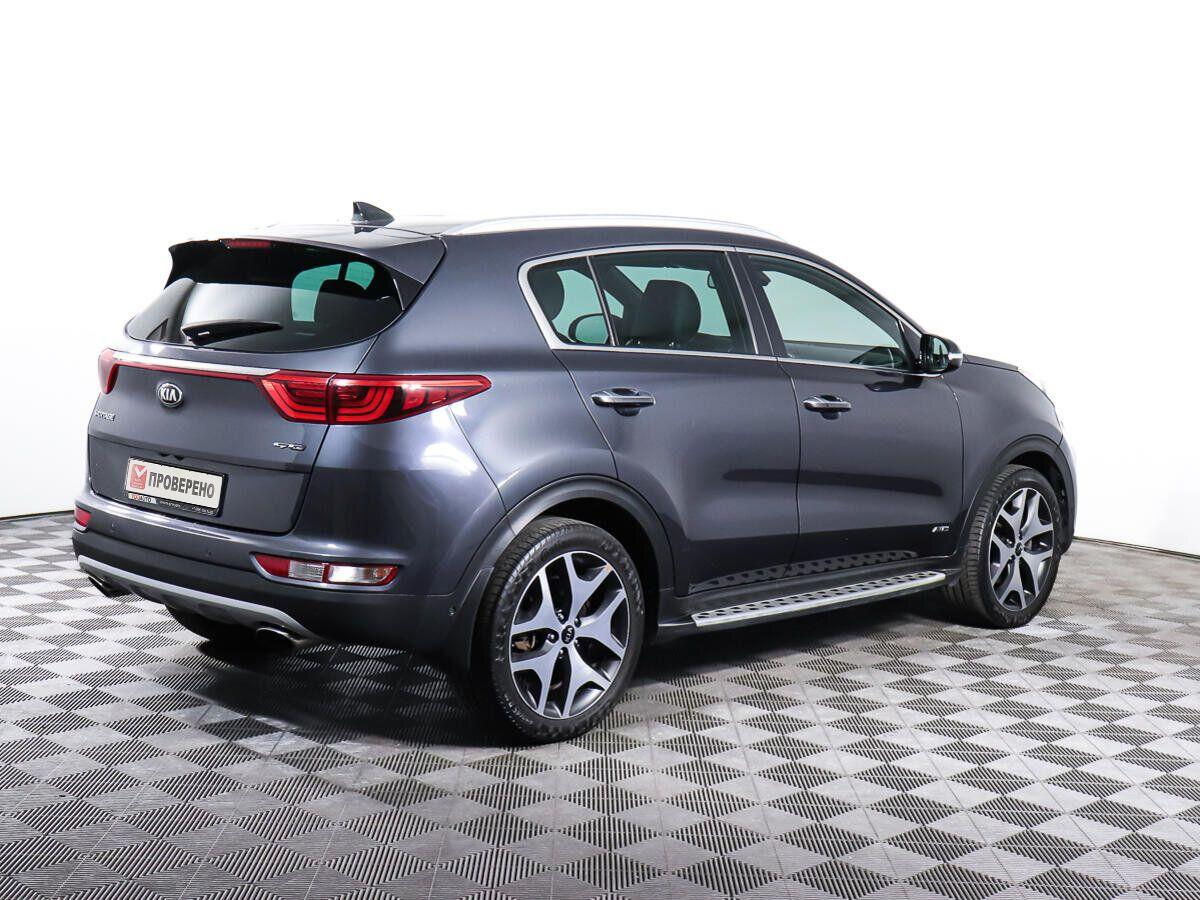 Kia Sportage 2016, серый