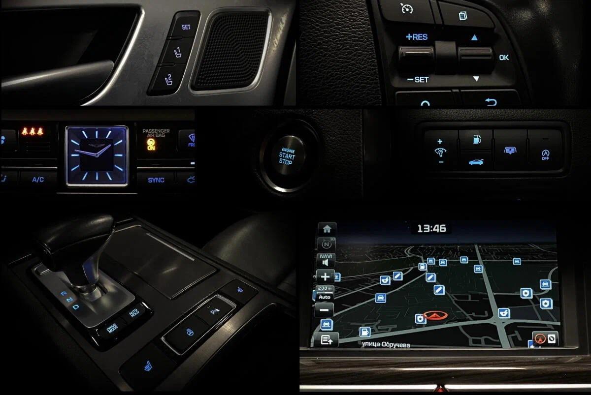 Genesis G80 2019, белый