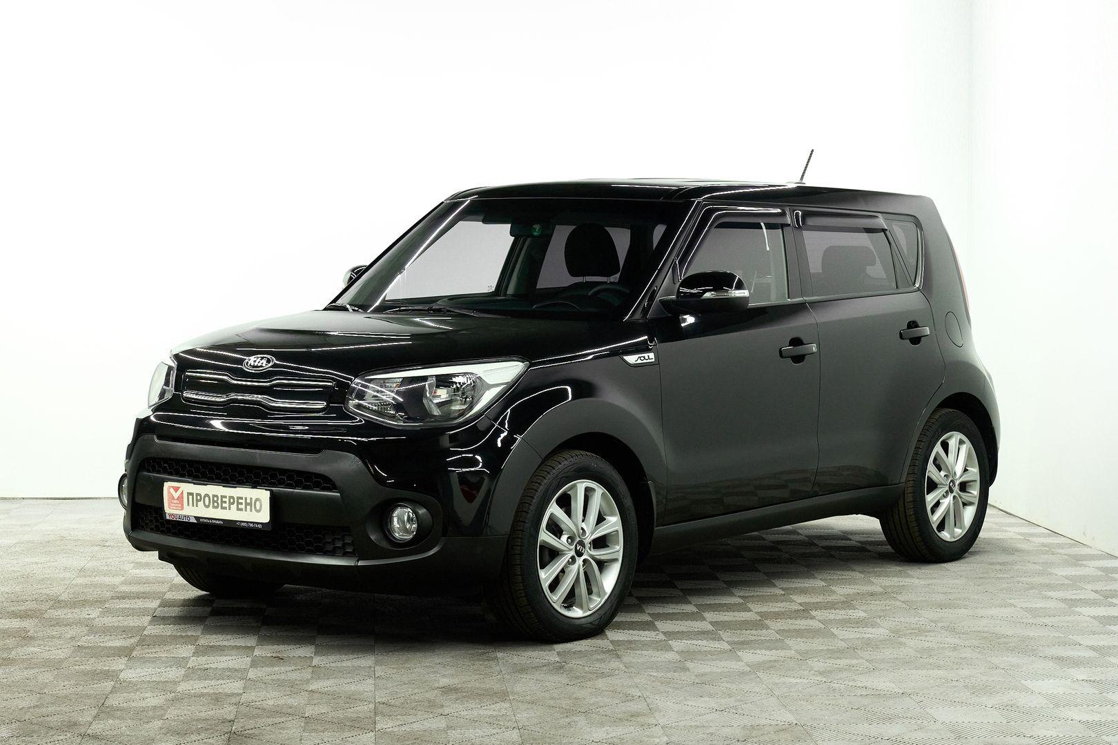 Kia Soul 2017, черный