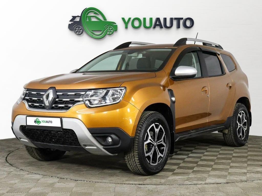 Renault Duster 2022, оранжевый