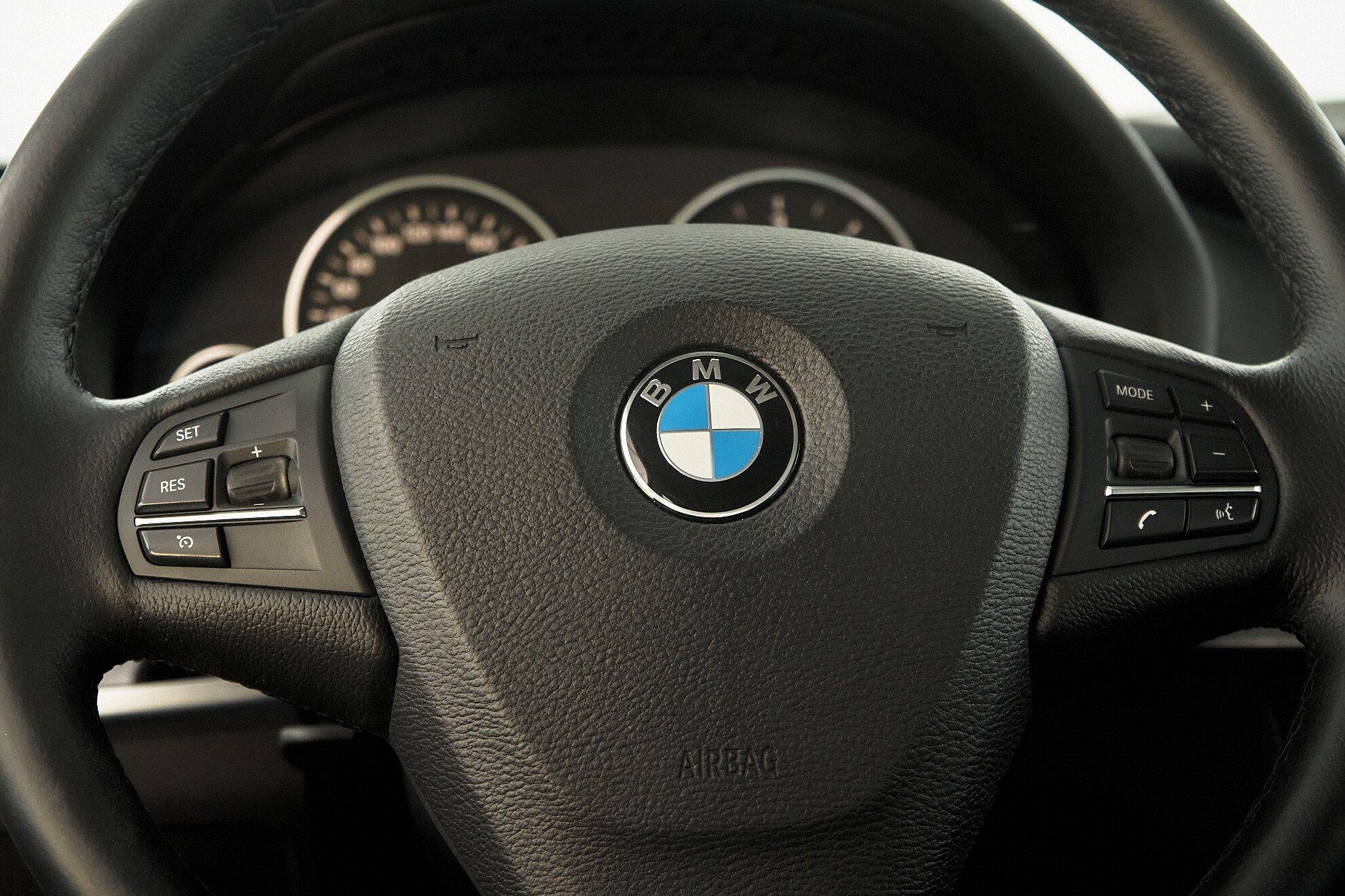 BMW X3 2016, черный