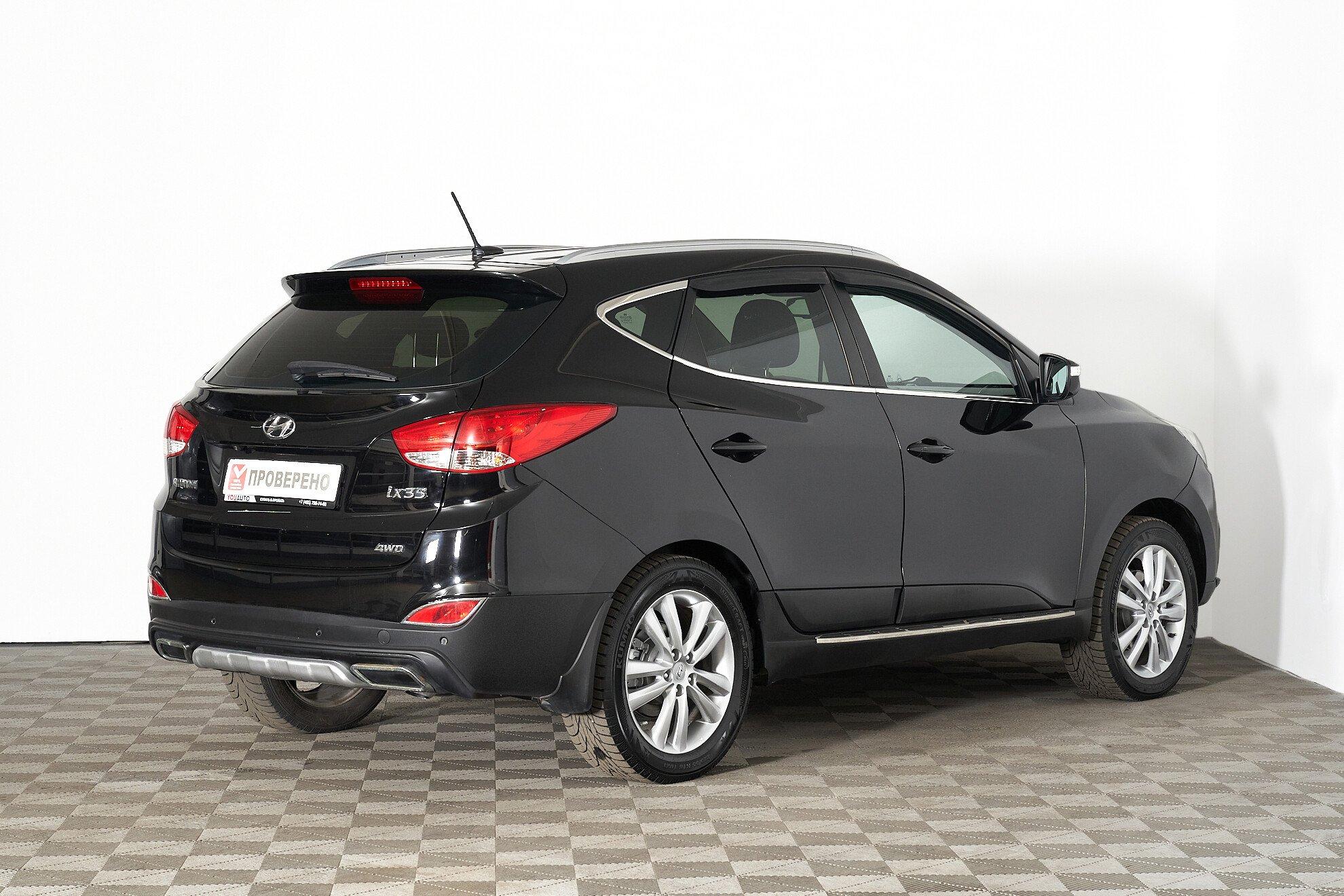 Hyundai ix35 2012, черный