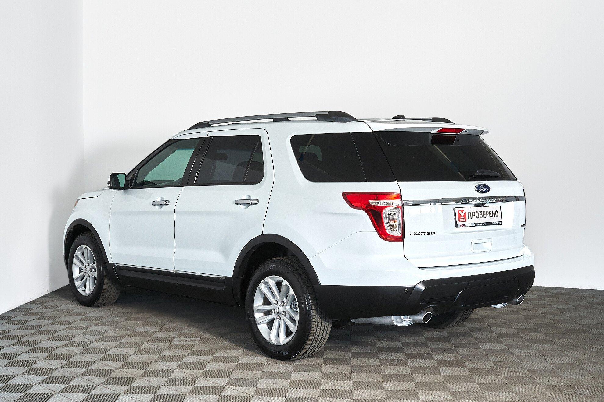 Ford Explorer 2014, белый