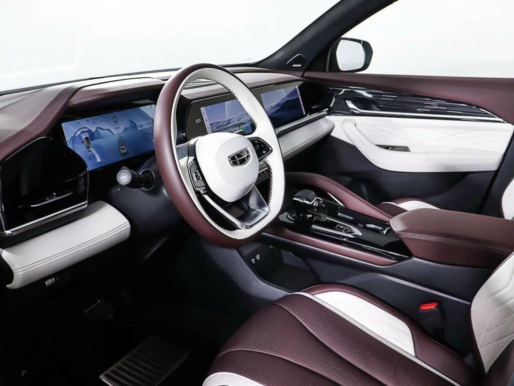 Geely Monjaro 2024, черный