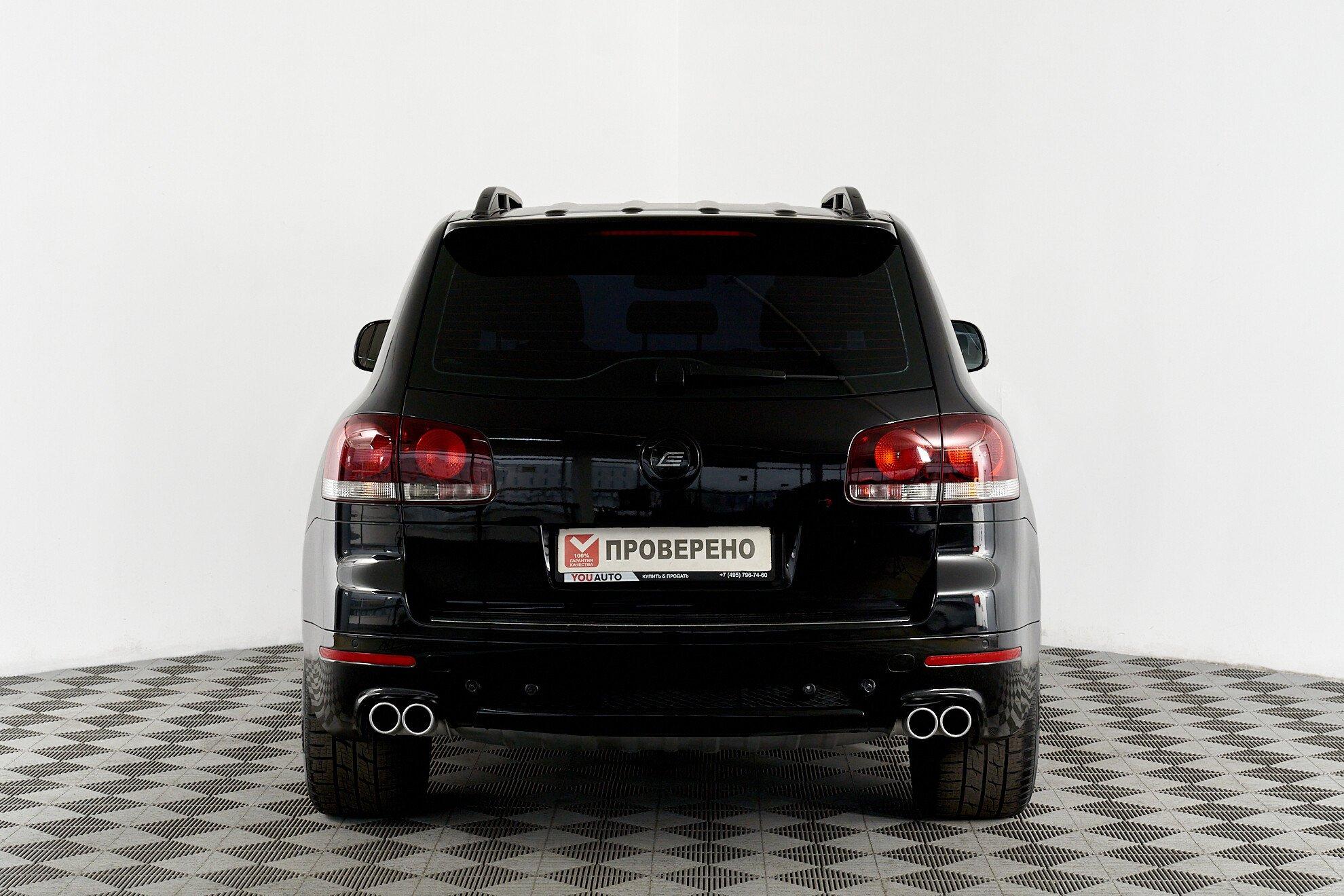 Volkswagen Touareg 2007, черный