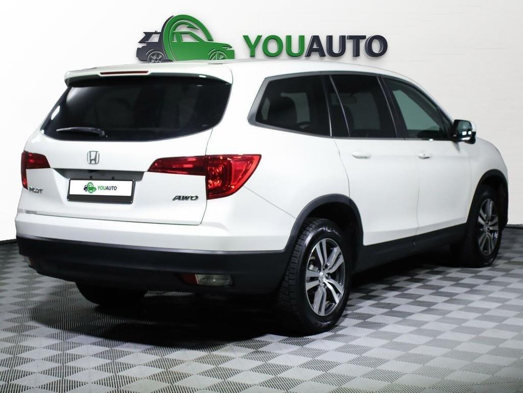 Honda Pilot 2018, белый
