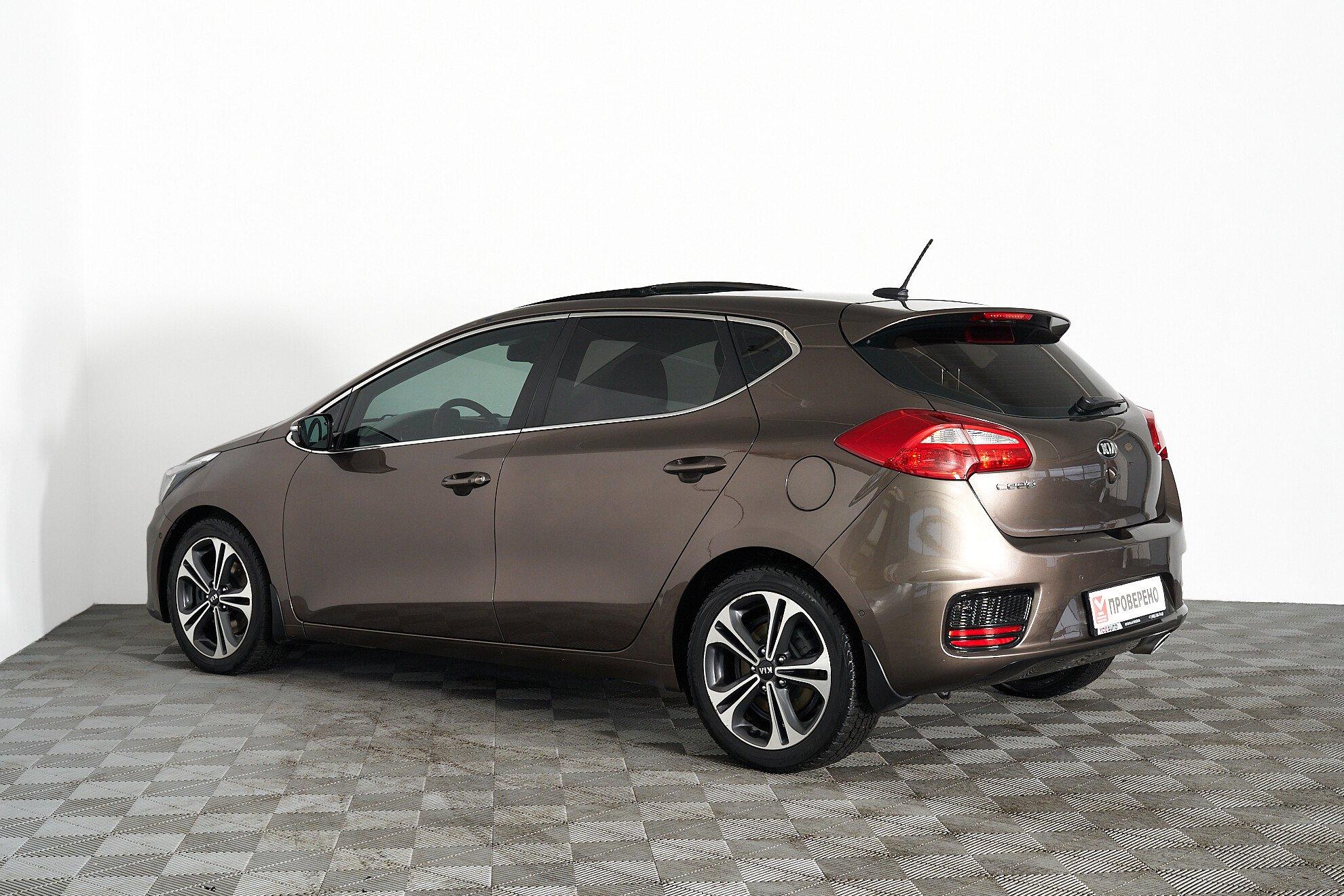 Kia Ceed 2017, коричневый