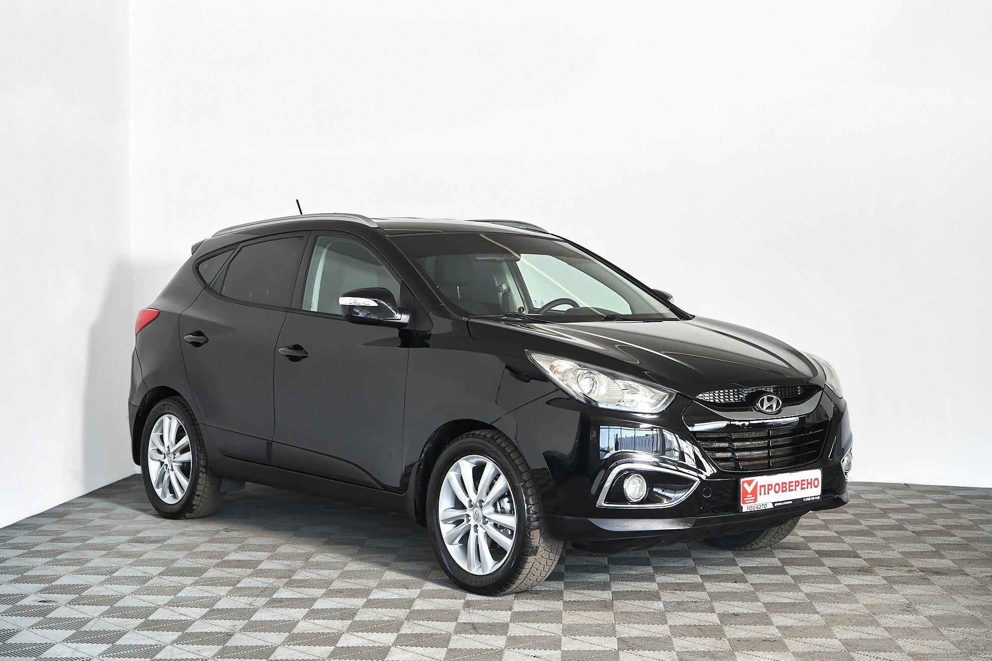 Hyundai ix35 2010, черный