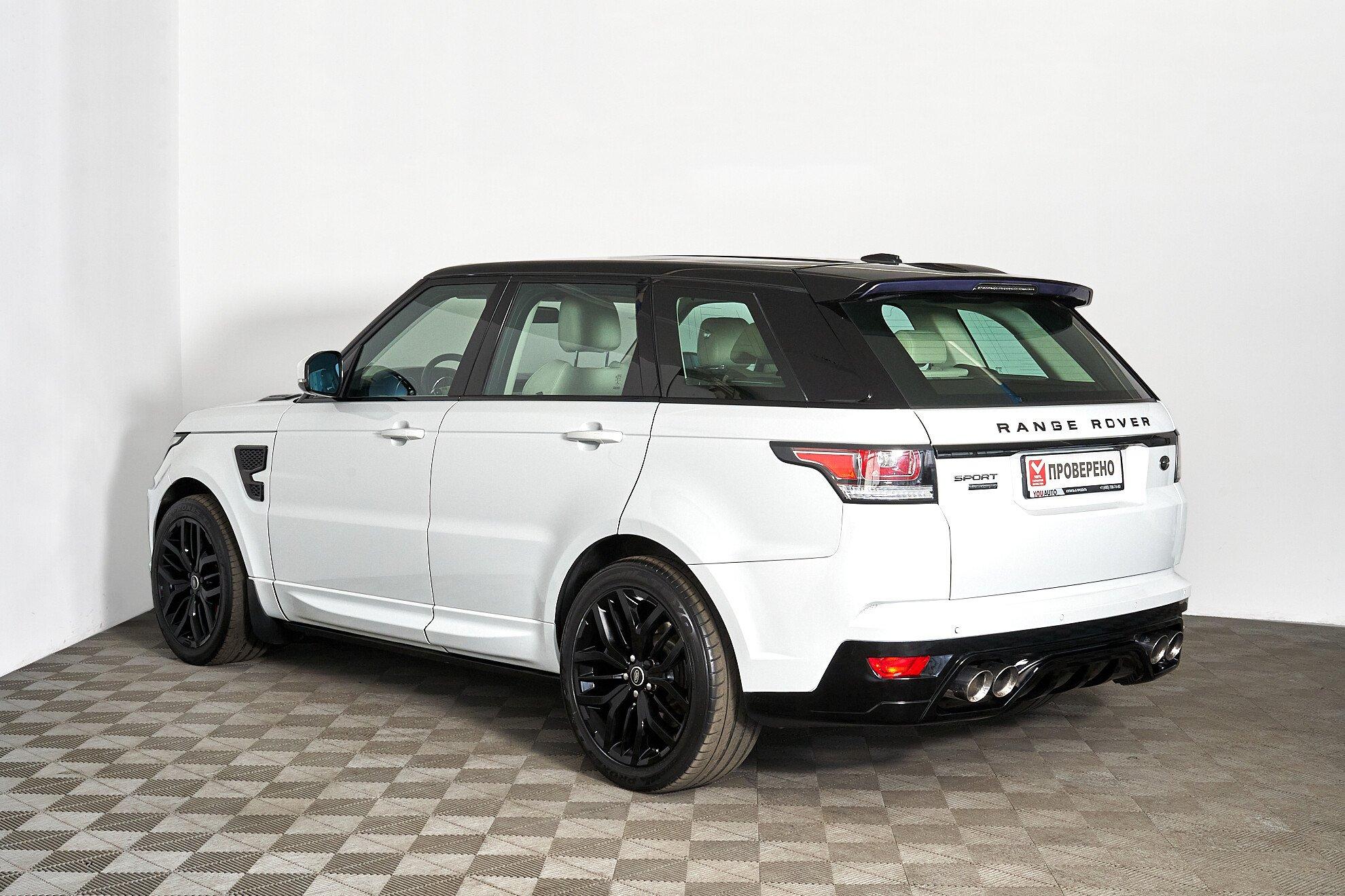 Land Rover Range Rover Sport 2013, белый