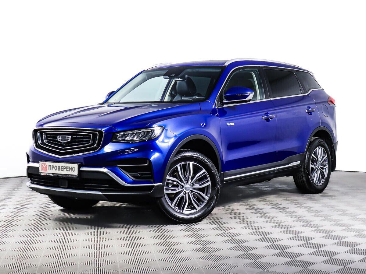 Geely Atlas Pro 2022, синий