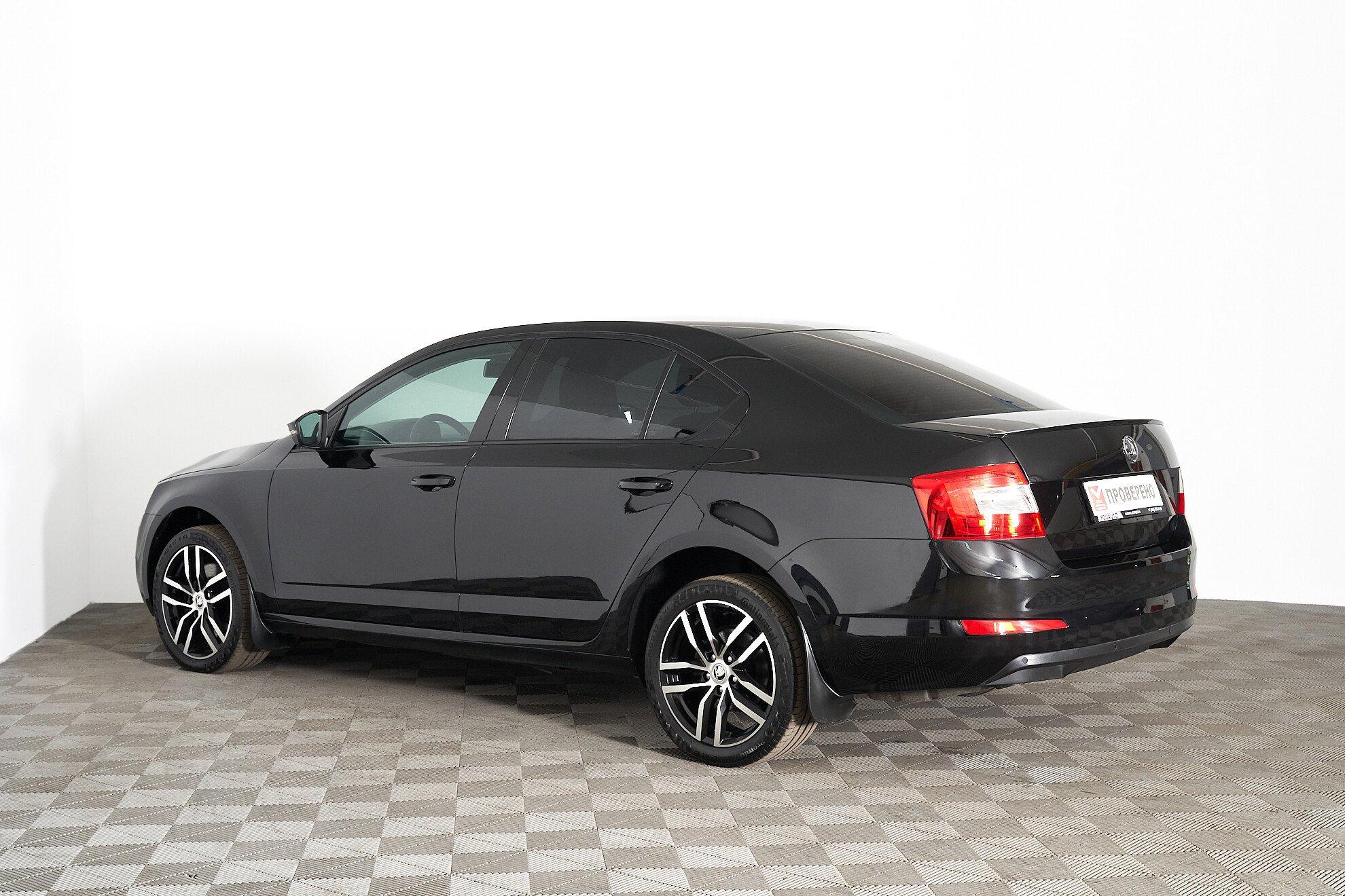 Skoda Octavia 2014, черный