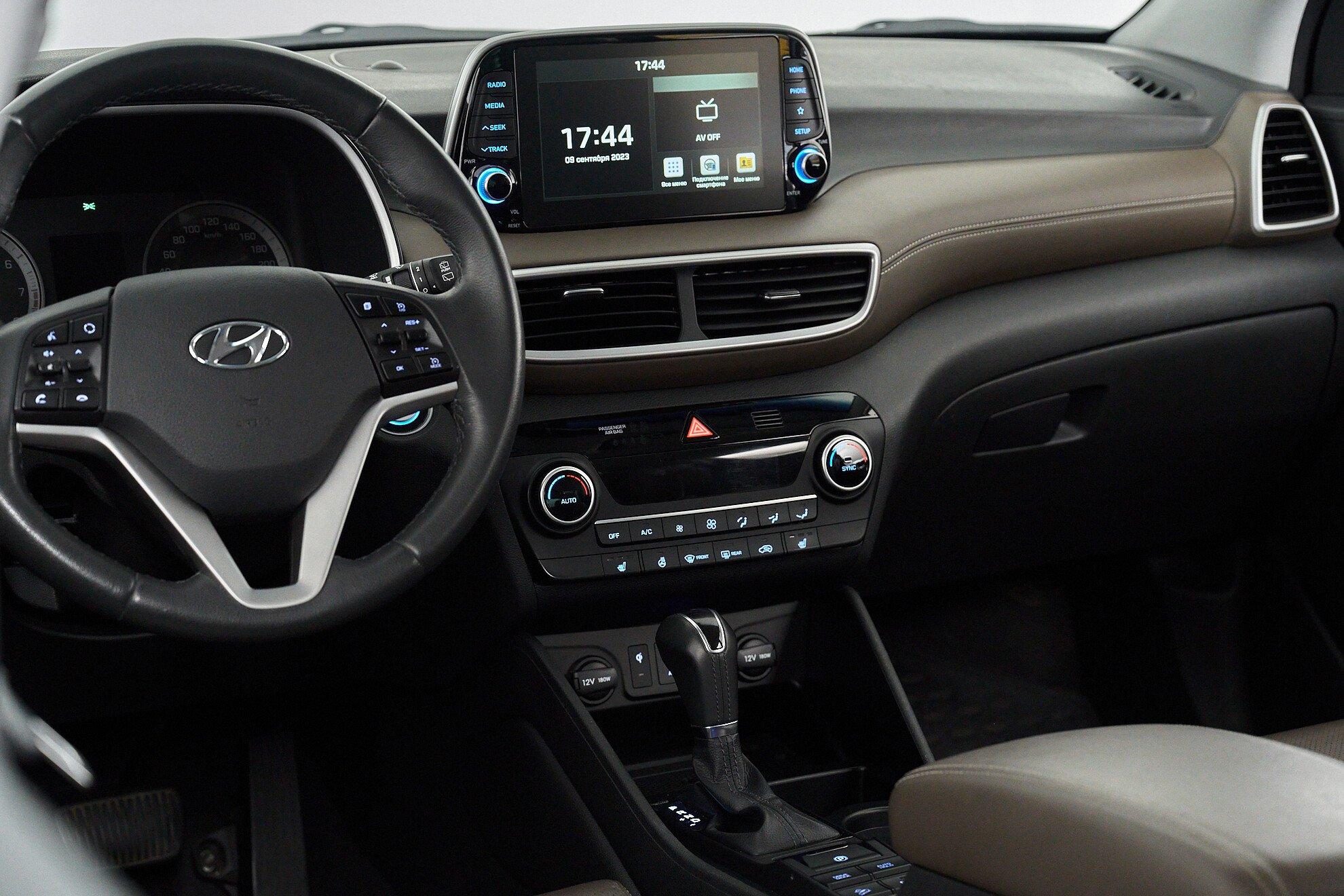 Hyundai Tucson 2020, черный