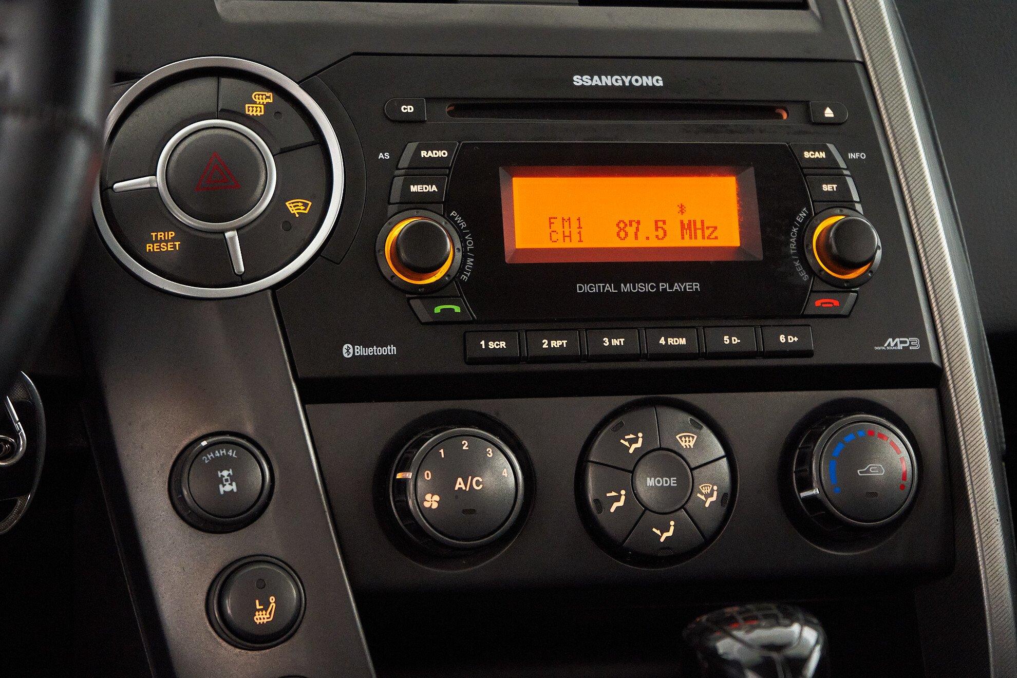 SsangYong Kyron 2013, черный