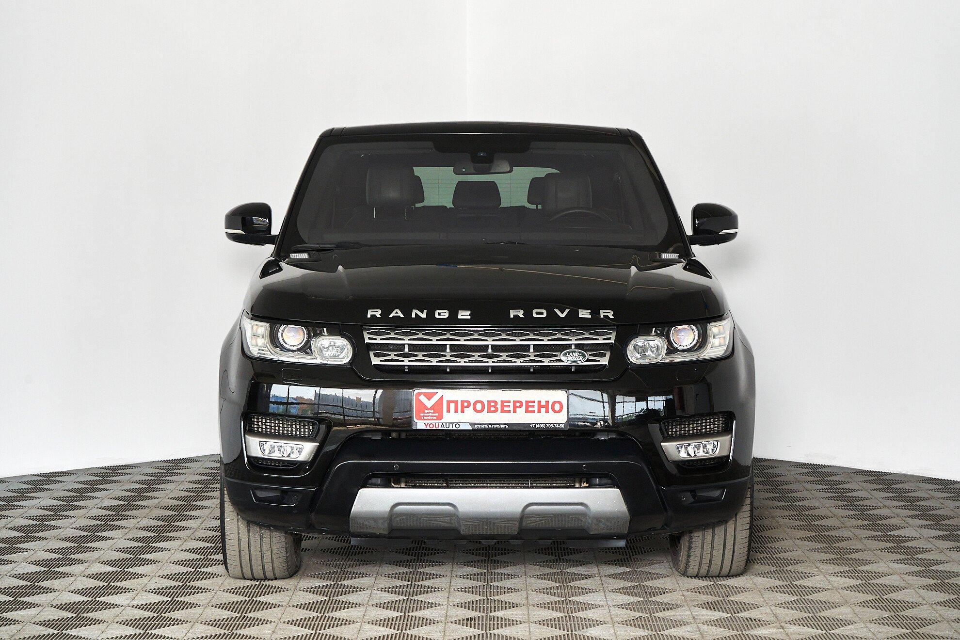 Land Rover Range Rover Sport 2013, черный
