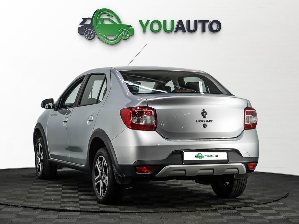 Renault Logan 2022, серебряный