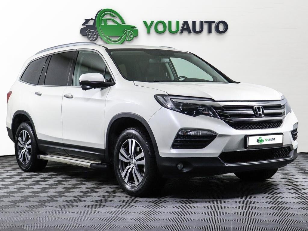 Honda Pilot 2018, белый