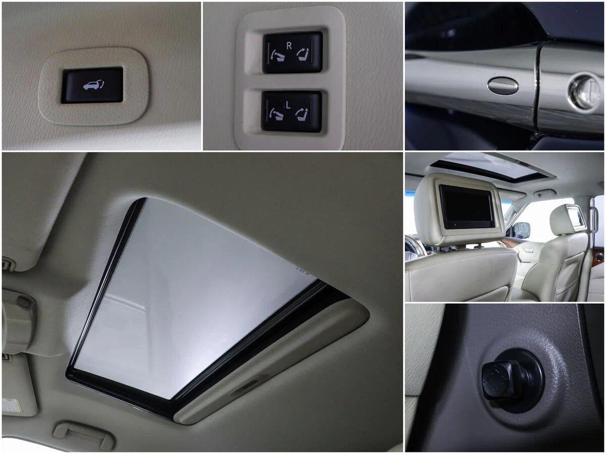 Infiniti QX80 2017, синий