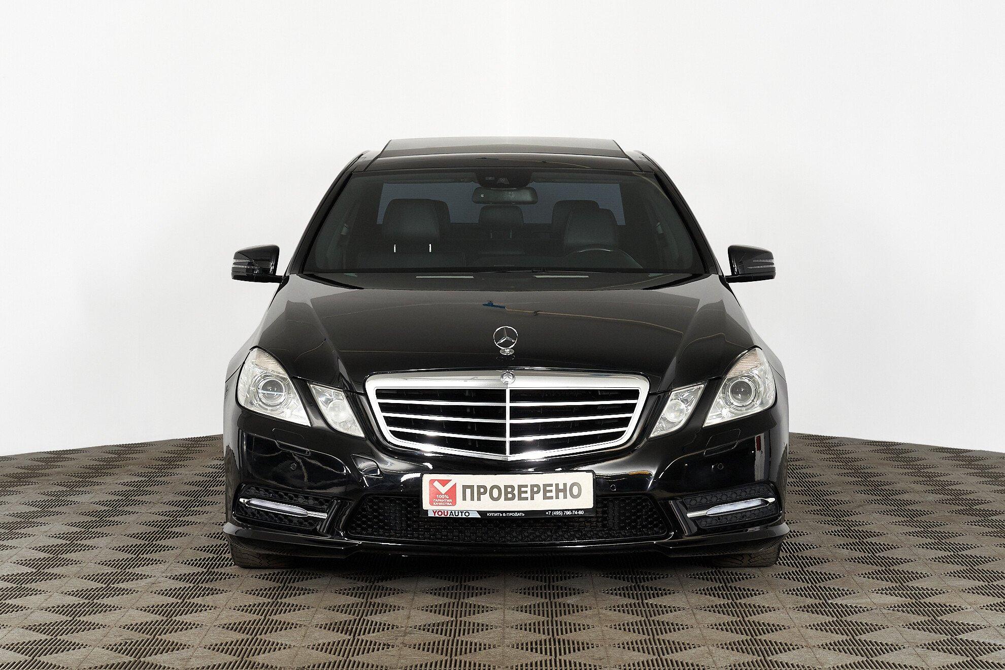 Mercedes-Benz E-Класс 2012, черный