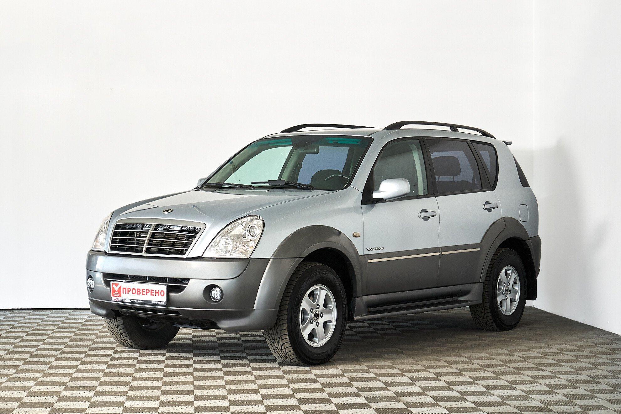 SsangYong Rexton 2007, серебряный