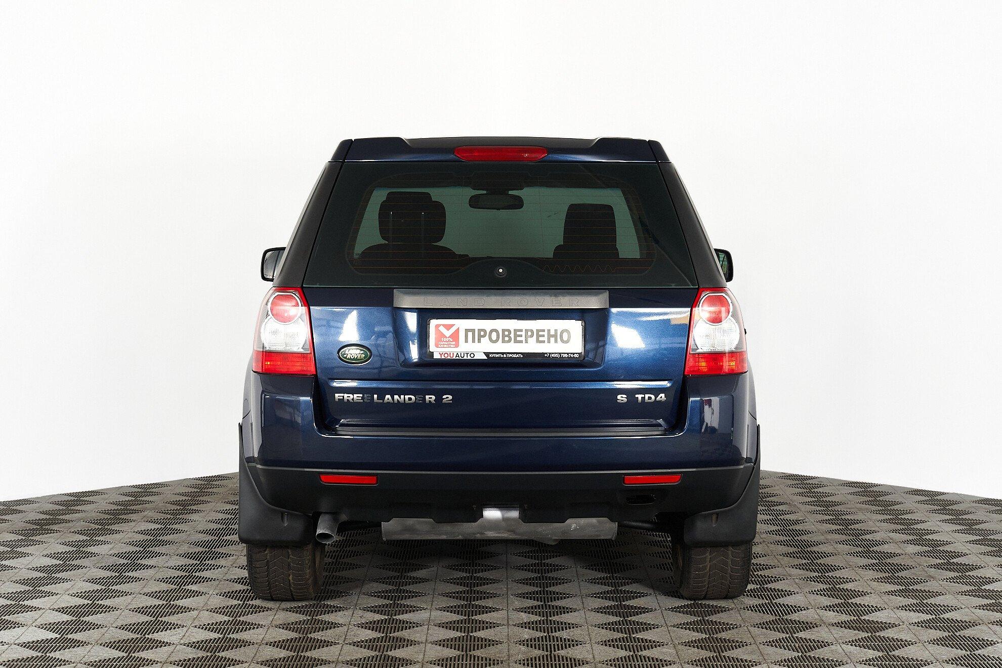 Land Rover Freelander 2009, синий