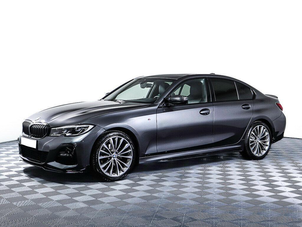 BMW 3 серии 2021, серый