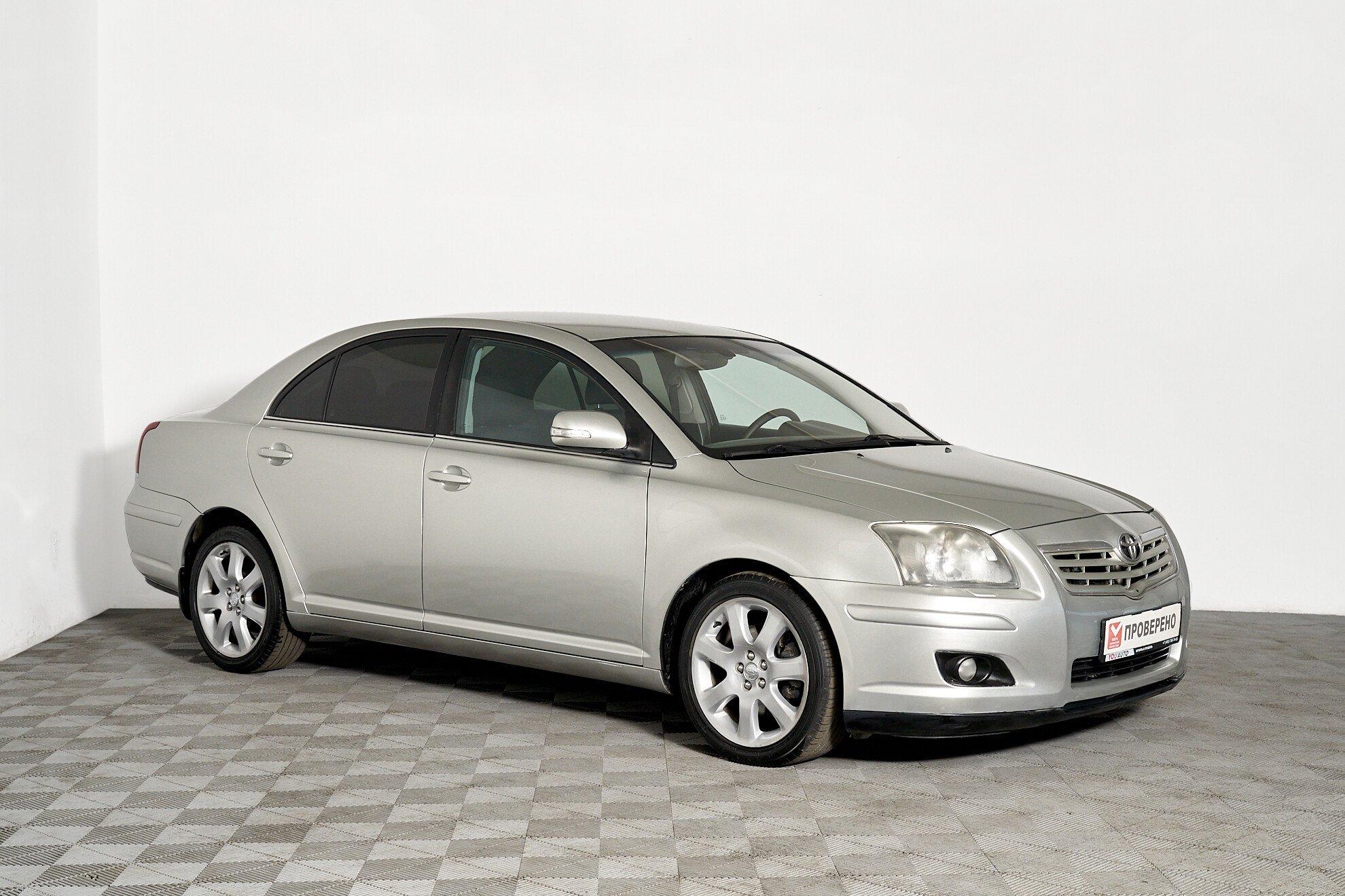 Toyota Avensis 2008, серебряный